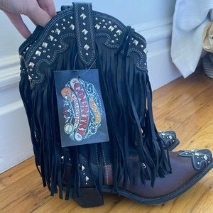 Fringe Rockin’ Country Collection - black/brown